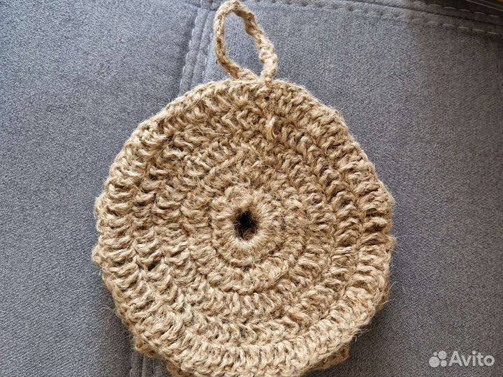 Мочалка из джута