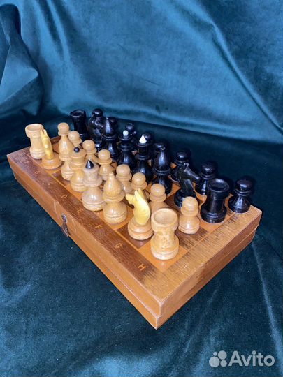 Шахматы СССР №53 деревянные обиходные