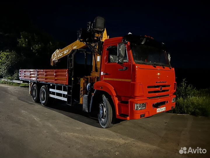 КамАЗ 65115 с КМУ, 2014