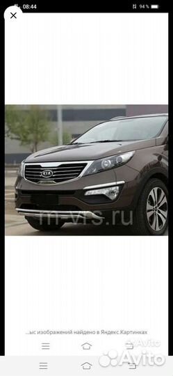 Вставки на передний и задний бамперина спортейдж 3