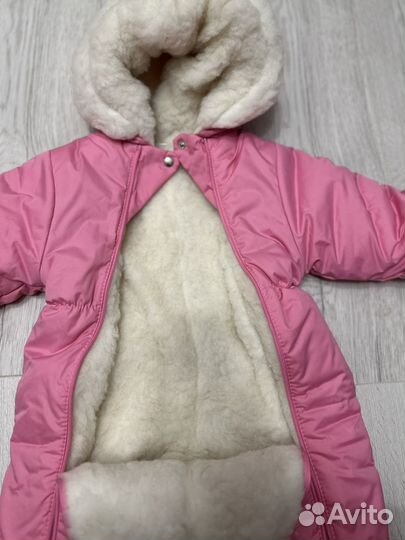 Зимний комбинезон для девочки