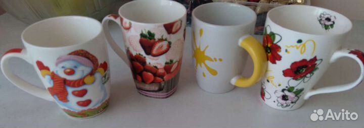 Тарелки, кружки для дома, дачи цена за все