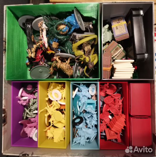 Восходящее солнце. Органайзер для настольной игры