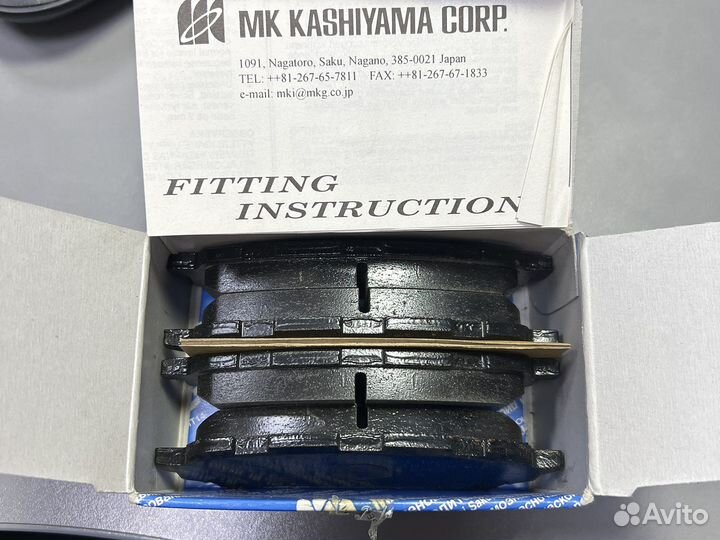 Тормозные колодки задние Subaru Impreza