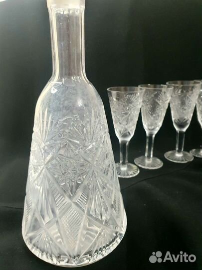 Графин хрустальный СССР