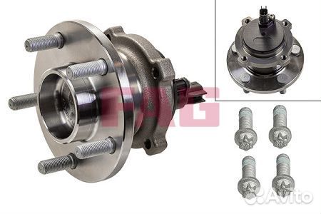 Ступица Форд Фокус 2 задняя, подшипник ступицы