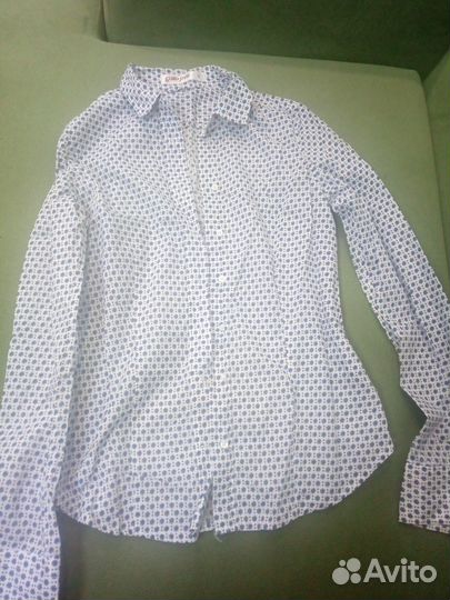 Блузка-рубашка школьная д/девочки