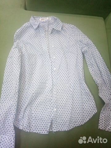 Блузка-рубашка школьная д/девочки