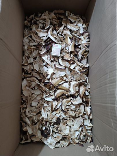 Сухие белые грибы