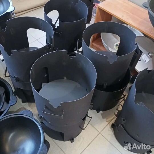 Казаны чугунные,печи