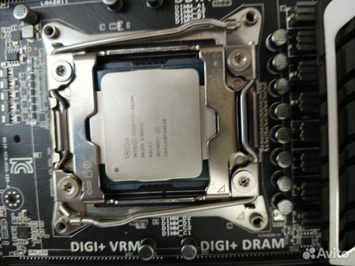 Asus x99-A + i7-5820k материнская плата комплект