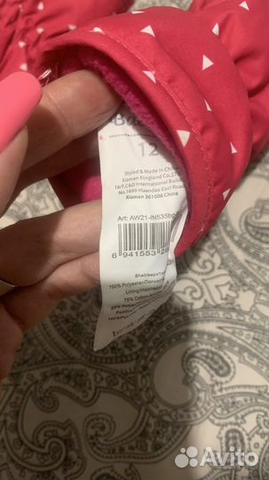 Варежки на девочку