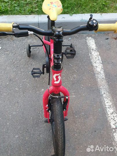 Детский велосипед scott contessa 16