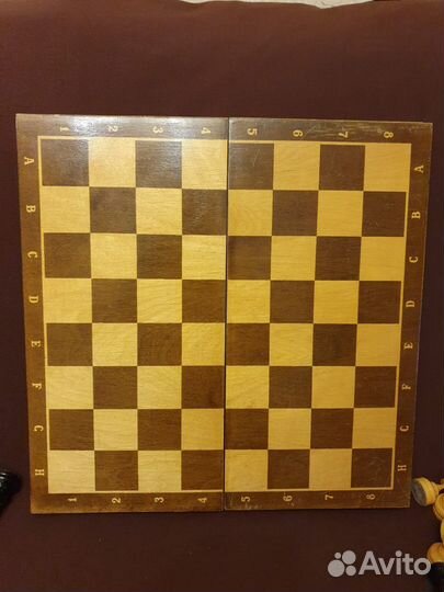 Шахматы гроссмейстерские большие с утяжелителем сс
