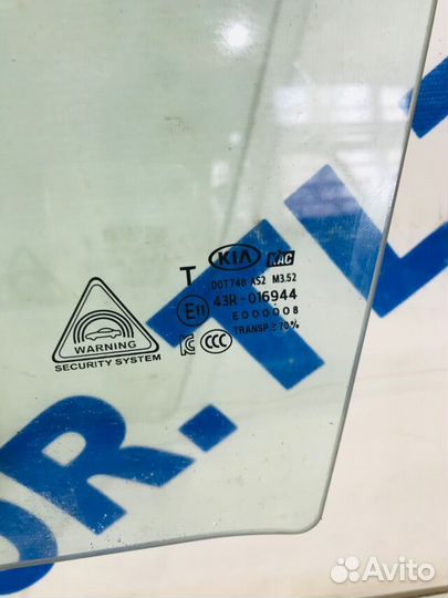 Стекло двери перед лев KIA soul 3 2.0 AT