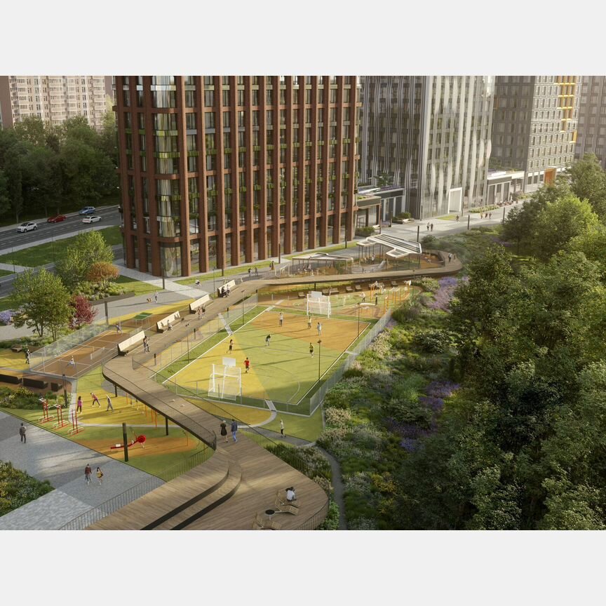 3-к. квартира, 53,7 м², 23/31 эт.