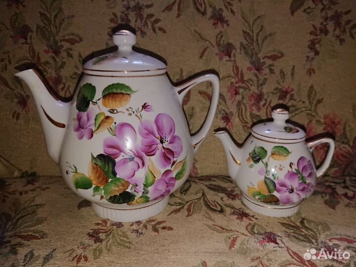 Пара заварочных чайников СССР