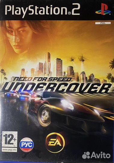 Диск для PS2: Need For Speed undercover