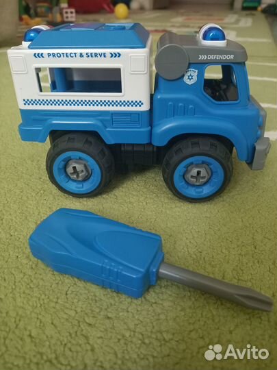 Конструктор винтовой Полицейская машина