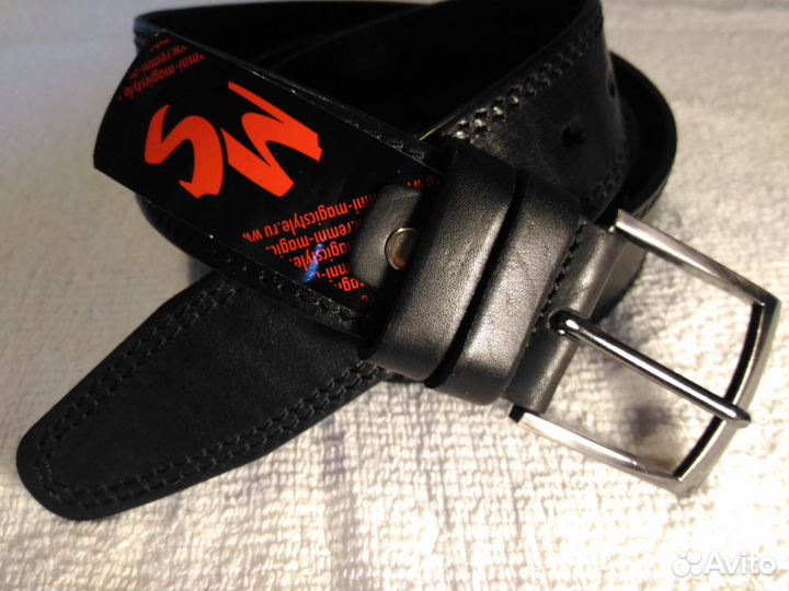 Ремень кожаный, новый