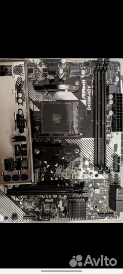 Материнская плата am4 b450 asrock