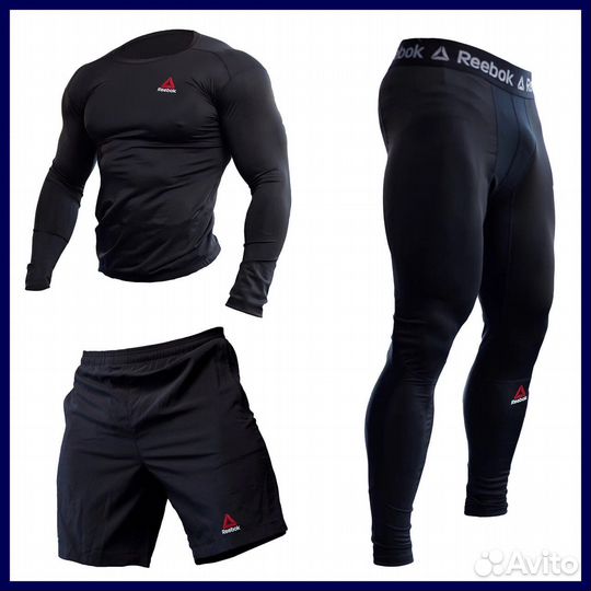 Рашгард шорты лосины