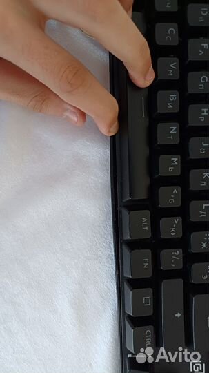 Механическая клавиатура, мышь, коврик