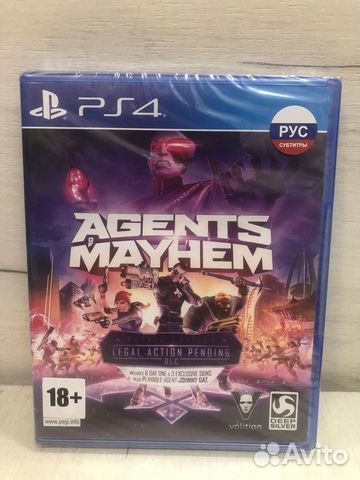 Agents of Mayhem для Sony Ps4