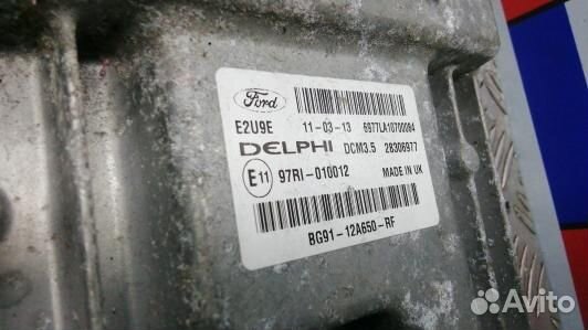Блок управления двс ford mondeo 4 (7DN21PC01)