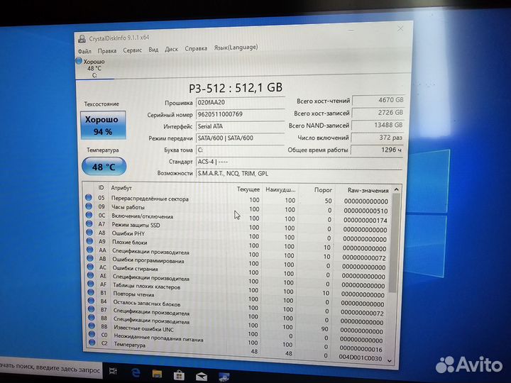 Ноутбук трансформер сенсорный fujitsu t734