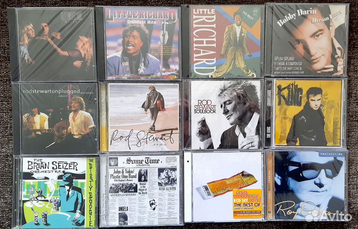 Фирменные CD- Classic Rock/ Hair Metal Made in USA