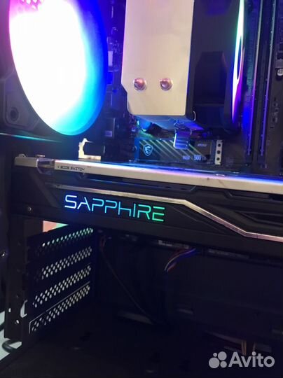Игровой пк i5 10400f+rx588+ssd