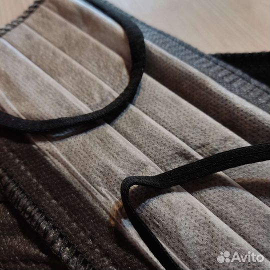 Маска медицинская черная