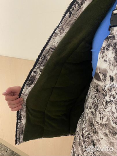 Зимний костюм для охоты и рыбалки белый