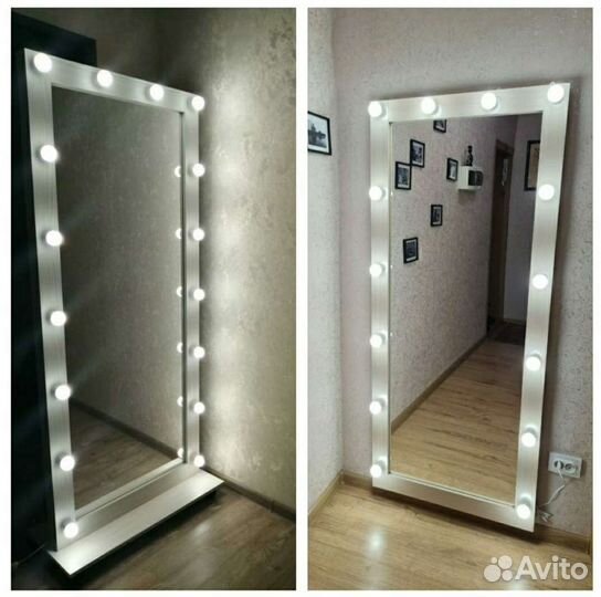 Гримёрное зеркало (новое) на подставке