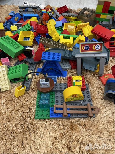 Ящик лего, железная дорога