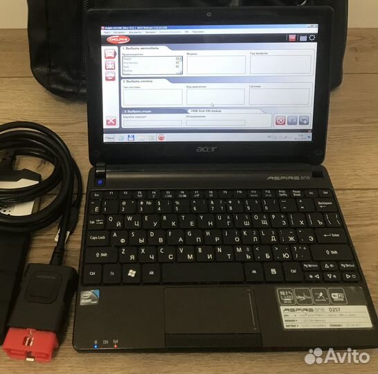 Диагностический сканер Delpfi (Делфи) + нетбук