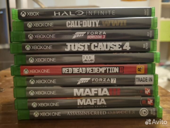 Игры на xbox one диски