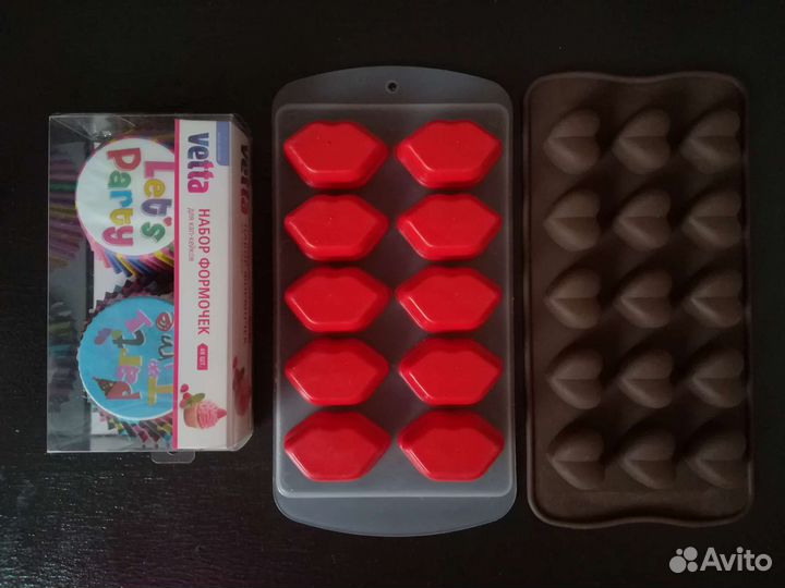 Формы для конфет и капкейков