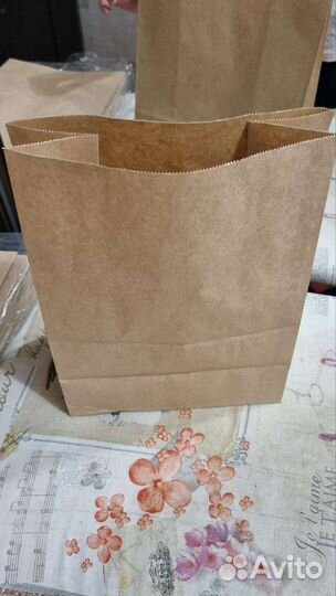 Пакеты бумажные крафт