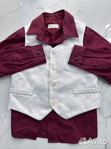 Рубашка для мальчика 110