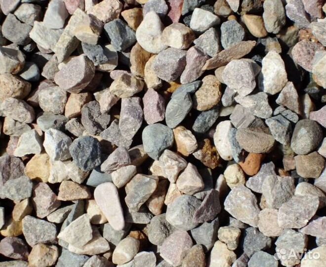 Щебень гравийный для подушки