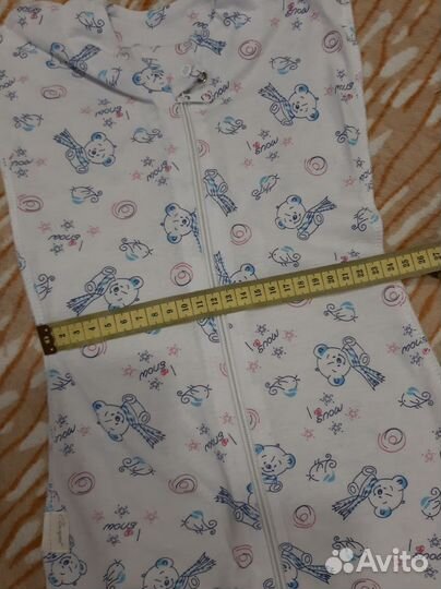 Пелёнка-кокон на замке для новорожденных