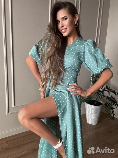 Платье на запах 42 размер