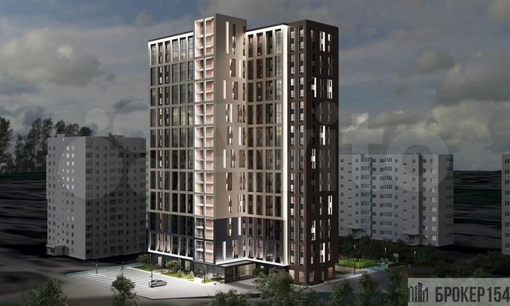 1-к. квартира, 35 м², 16/21 эт.