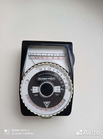 Экспонометр ленинград 4