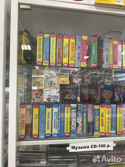 Картриджи sega