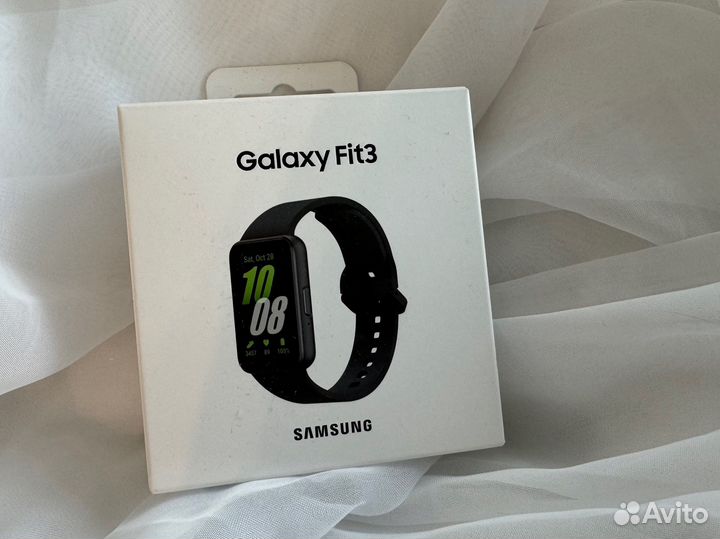 Смарт-часы Samsung Galaxy Fit 3 Graphite SM-R390N