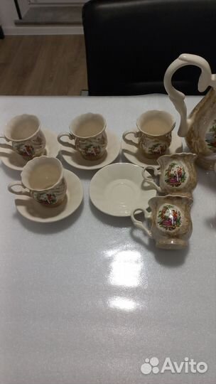 Кофейный сервиз времен СССР 