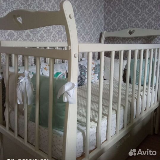 Бортики в кроватку